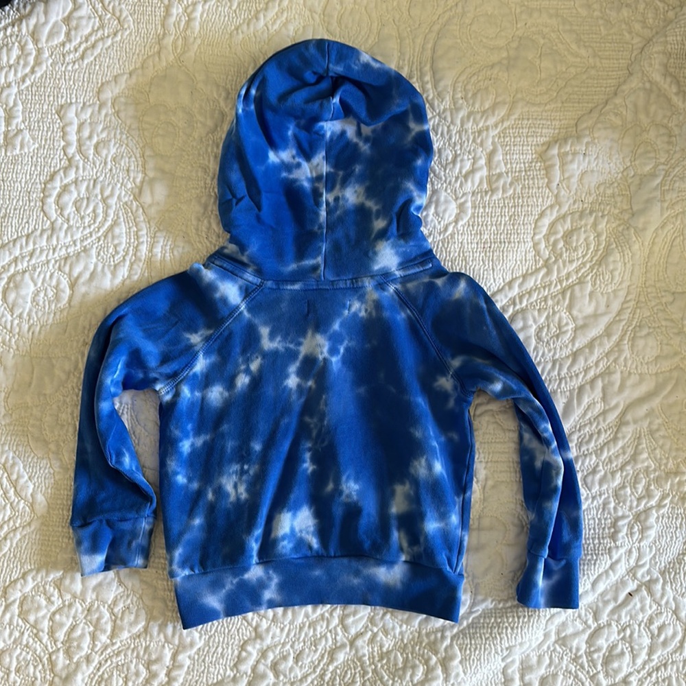Like New Polo Ralph Lauren 3t Blue Tie dye Hoodie - Picture 2 of 5